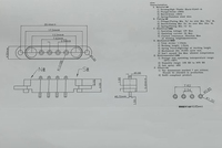 Connecteur magnétique en laiton à 4 broches XIANKUN | Contacts plaqués or à alignement par clé, pas de 2,54 mm, pour banques d'alimentation/smartwatches/TWS