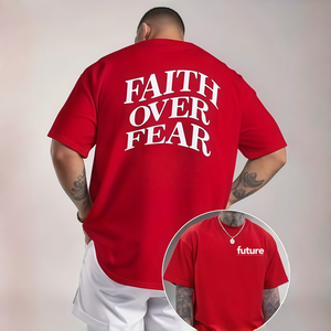 Camiseta Lisa al por Mayor para Personalizar con Serigrafía Digital, Logotipo de Marca, Poliéster y Algodón, Tallas Grandes para Hombre - Product Image 3