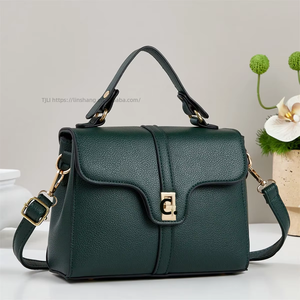 New Arrivals Top Handle Luxury Women's Handbags Ladies Shoulder Bags Soft PU Leather <b>Purses</b> for Ladies - Product Image 3