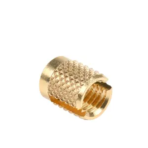 PPB-632-1 832 032 M6 M8 brass cold press in threaded expansion insert nut