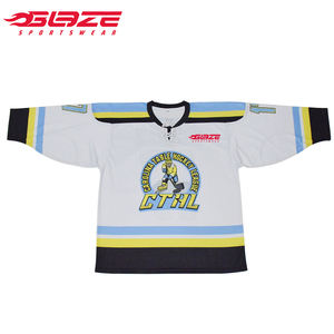 بيع بالجملة مخصص رخيصة فارغة أزياء التسامي ممارسة هوكي الجليد جيرسي - Product Image 3