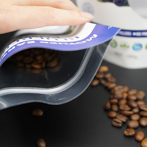 Bolsas de Plástico con Cierre Hermético Impresas Personalizadas, Bolsas de Pie con Cierre para Alimentos, Bolsa para Empacar Proteína en Polvo con Cierre - Product Image 4