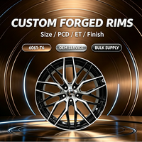 Jantes en alliage forgées par flux (Flow Formed) pour Toyota Corolla, entraxes 5x100, 8x100, 8x114.3, 10x100, 10x114.3, 5x114.3, dimensions 15x7, 16x7, 17x8, 18x8.5.