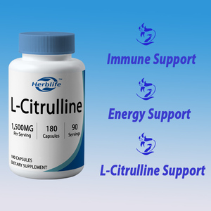 OEM/ODM L-Citrulline 1500mg, 180 Capsules - Sans gluten et sans OGM, Soutien immunitaire - Meilleures ventes - Product Image 3