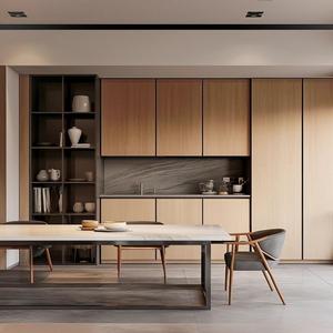 Meubles de cuisine sur mesure de luxe, armoires modernes laquées brillantes et mates, solutions de mobilier pour toute la maison directement de l'usine - Product Image 4