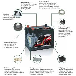 Hochwertige Autobatterie Beste Blei-Säure-Autobatterie für Kompaktfahrzeuge Neue Technologie N70 Batterie für Autos - Product Image 5