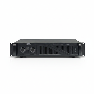 Amplificador Profesional T403 en Oferta, 2 Canales, Clase H, 300WX2, Tamaño Pequeño, Ligero, Tecnología SMT para Sistema de Arreglo Lineal - Product Image 1