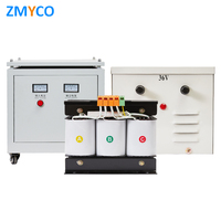 Transformateur d'isolement automatique abaisseur de tension personnalisé en usine, 380V vers 220V 110V 12V, transformateurs triphasés basse tension pour le contrôle de l'alimentation