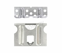 FangSunny nouveau brevet de conception 30mm/33mm/35mm/40mm pince solaire de vidange d'eau en aluminium avec 9 trous pour système d'alimentation PV monté au sol