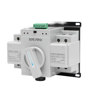 Công tắc chuyển tự động nguồn kép 2p220v 4p380v hộ gia đình mini một pha ba pha bốn dây mở 4P PC loại CB - Product Image 4