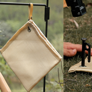 แผ่นใยแก้วกันไฟสองด้าน ไม่ระคายเคือง ทนความร้อน ใช้ป้องกันพื้นกลางแจ้งสำหรับเตาไฟ ลานบ้าน และกอง<span class=keywords><strong>ไฟ</strong></span> - Product Image 5