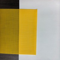 Sac de classement en tissu maillé enduit d'acrylique transparent, imperméable, résistant à l'humidité, aux intempéries, à la pluie et ignifuge, de qualité supérieure