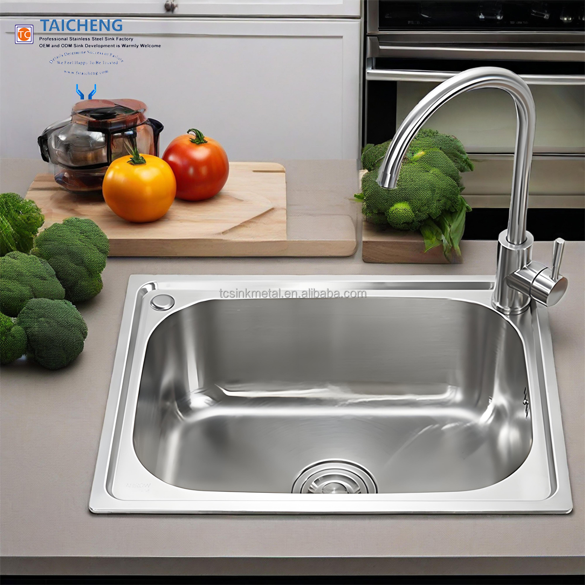 Straight Satin 304 Stainless Steel