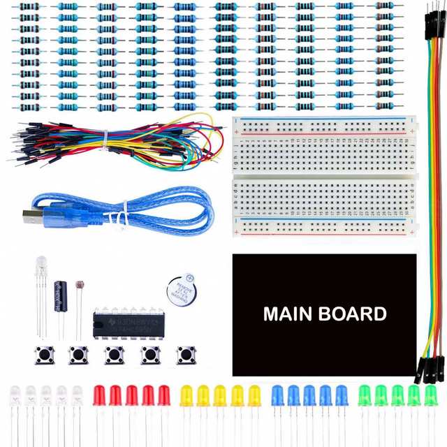 Open Source R3 Development Board Basic Starter Kit for Arduino Learning