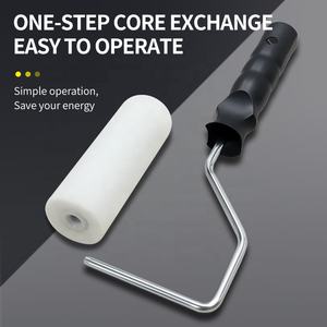 Rouleaux de <span class=keywords><strong>peinture</strong></span> murale en caoutchouc uréthane polyester de qualité industrielle, lot de 12, pour outils de bricolage et de rénovation, personnalisables OEM - Product Image 4