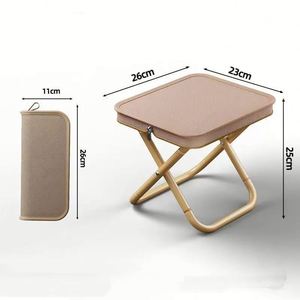 Custom Logo Outdoor <b>Folding</b> Small Horse Tie Pocket <b>Stool</b> Portable Fishing <b>Stool</b> Camping Tourism Leisure Handbag Chair - Product Image 4