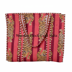 Sacs à bandoulière en coton en gros, sacs fourre-tout en coton écologiques imprimés d'animaux, sacs en coton avec fermeture éclair pour tous les sacs fourre-tout pour un usage quotidien - Product Image 1