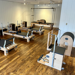 Gericon Reformer avec trapèze complet en bois pour usage commercial, salle de sport, yoga, G-PR0121 - Product Image 3