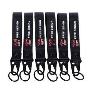 Lanières courtes en jacquard de luxe personnalisées avec logo, en nylon, style urbain, pour la promotion, vente en gros - Product Image 2