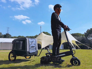 Trottinette à 3 roues HIKERBOY Dual Motor 1000W 48V 20Ah Lithium Aluminium Pliable pour Golf Campus Usine Parc Dura Plus HIKERBOY Dual - Product Image 5