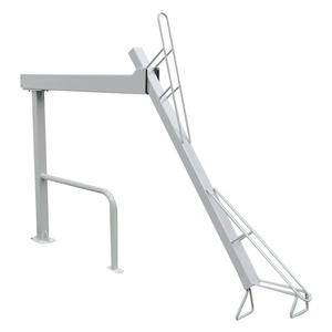 <span class=keywords><strong>Support</strong></span> de stationnement <span class=keywords><strong>pour</strong></span> 4 vélos en acier inoxydable, robuste, empilable, design vertical, caractéristiques réglables <span class=keywords><strong>pour</strong></span> un rangement efficace des vélos en extérieur - Product Image 2