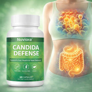 Cápsulas de Suplemento OEM Candida <span class=keywords><strong>Cleanse</strong></span>, Favorecen la Salud Intestinal y el Equilibrio de la Levadura, Veganas, Sin GMO, Suplemento Dietético de Marca Privada - Product Image 2
