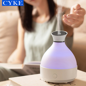 CYKE-difusor de Aroma eléctrico, humidificador de aceites esenciales de grano de madera, lámpara de ambiente marrón oscuro, difusor de Aroma de diseñador 812 - Product Image 4