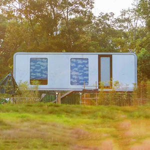 Camping de luxe sauvage, site panoramique, camping multifonctionnel, salle de bain intégrée, remorque mobile, remorque fixe - Product Image 2