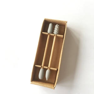 <span class=keywords><strong>Coton</strong></span>-<span class=keywords><strong>tige</strong></span> en <span class=keywords><strong>silicone</strong></span> réutilisable à tête ronde nettoyage d'oreille jetable recyclable deux ensembles de nettoyants d'oreille cosmétiques - Product Image 6