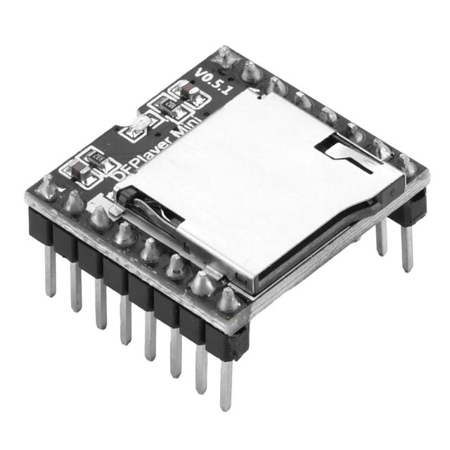 Mini MP3 Player Module MP3 Voice Decode Board Supporting TF Card U-Disk IO Serial Port AD