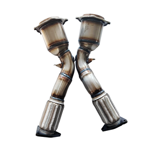 ตัวเร่งปฏิกิริยาไอเสียสแตนเลส S409 ใช้ได้กับรถปอร์เช่ คาเยนน์ <span class=keywords><strong>4.8</strong></span> ลิตร <span class=keywords><strong>V8</strong></span> ปี <span class=keywords><strong>2008</strong></span> 2009 2010 ได้มาตรฐานยูโร 4 5 6 - Product Image 1