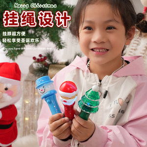 Lamp <b>Fairy</b> Christmas LED Glow Sticks Santa Snowman Tree Flashing Lights Party Favors - Product Image 4