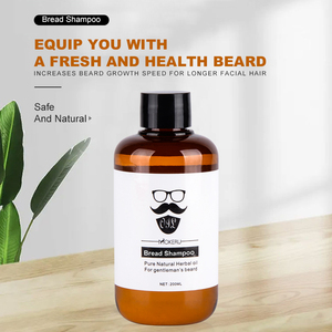 Shampoo nourrissant et hydratant à base de plantes de haute qualité pour la croissance de la <span class=keywords><strong>barbe</strong></span>, formule salon pour cheveux gras, 200 ml - Product Image 2