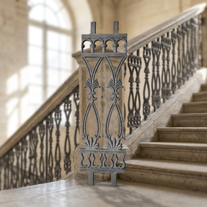 <b>Modern</b> Iron Frameless <b>Handrail</b> for Villa Balcony <b>Stair</b> Terrace Water/UV/Rust Resistant Floor-Mounted 5-Year Warranty - Product Image 6