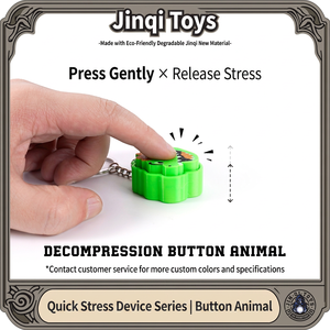 Porte-clés anti-stress en PLA imprimé en 3D, pendentif animal, souvenir de voyage, cadeau de dessin animé - Product Image 3