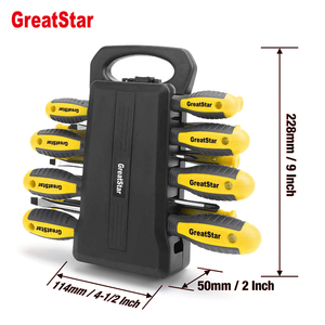 Greatstar Jeu de <span class=keywords><strong>tournevis</strong></span> de précision 45pc Multi-<span class=keywords><strong>Tournevis</strong></span> Magnétique Caractéristique Acier chromé DIY Utilisation industrielle Disponible OEM - Product Image 2