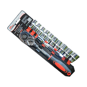 Socket Wrench Set 1/2 In 12 Pc Chrome Plated For Automotive Mechanical Repair - Product Image 1