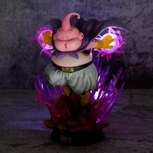 19CM <span class=keywords><strong>Dragon</strong></span> Buu Fat Q <span class=keywords><strong>Ver</strong></span> Kawaii dibujos animados Anime PVC figura juguete bola DBZ recoger con luz - Product Image 6