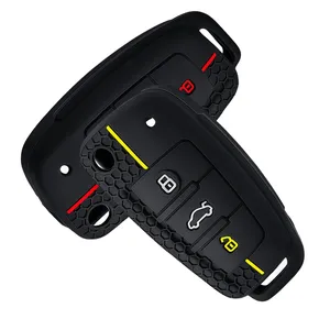 <span class=keywords><strong>Coque</strong></span> de protection en silicone tendance 2025 pour <span class=keywords><strong>clé</strong></span> de voiture <span class=keywords><strong>Audi</strong></span> A4 B7 A6 C6 4F 8V <span class=keywords><strong>A3</strong></span> <span class=keywords><strong>8P</strong></span> A1 <span class=keywords><strong>A3</strong></span> – Accessoire de télécommande automobile - Product Image 5