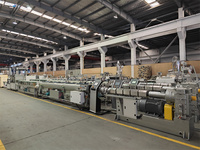 Ligne de production d'extrudeuse de tubes profilés en pvc pp pe ppr tubes de forme spéciale en plastique