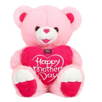 Vente en gros d'adorables ours en peluche doux rouges pour la Saint-Valentin, la fête des mères, cadeau, jouet en peluche, animal en peluche
