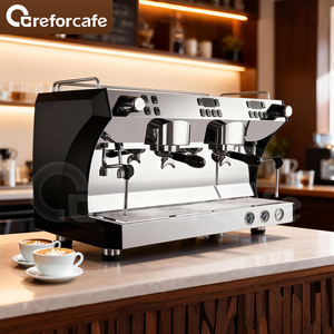 Wholesale 4200W Stainless Steel Italian 9 <b>Bar</b> Rotary Pump Commercial Espresso Machine for Coffee Shop CB-M31BD Corrima 2 Groups - Product Image 4