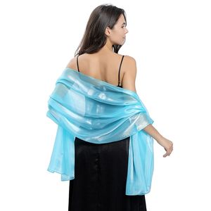 70*170 cm coloré robes de soirée étoles dames crème solaire Bikini Cardigan écharpes couleur unie lisse doux <span class=keywords><strong>mariage</strong></span> châles - Product Image 5