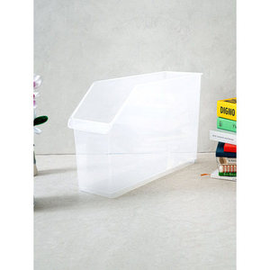 Miglior panno di metallo ecologico plastica dispensa trasparente cesto 45X15X28 cm forma rettangolare per uso domestico nella conservazione di vestiti alimentari - Product Image 1