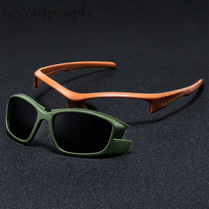 Lunettes de soleil de sport unisexes Y2K tendance 2025 avec logo personnalisé, protection UV400, style punk, pour le cyclisme et les activités de plein air - Product Image 5