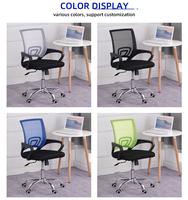 Chaise de conférence de haute qualité, chaise visiteur en maille, mobilier de bureau, chaise de bureau ergonomique
