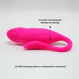 Vibrador Vibrador Para Mulheres Brinquedos Sexuais Dildos Casal Dispositivo Masturbação Lésbicas Adulto Ovo Vibratório Silicone-Pênis Menina Japonesa Y H - Product Image 4