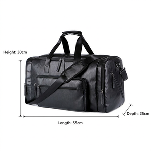 Bolsa Deportiva de Cuero Impermeable para Hombre de Alta Calidad al por Mayor con Compartimento para Zapatos - Product Image 4