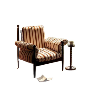 <span class=keywords><strong>Fauteuil</strong></span> de loisirs moderne en bois massif pour salon chambre à coucher ou bureau à domicile canapé durable chaise pour villas <span class=keywords><strong>meubles</strong></span> de maison - Product Image 4