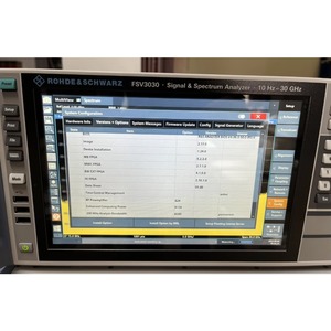 Analizador de Redes Usado Rohde & Schwarz FSV3030 10Hz-30GHz xgeqpt - Product Image 4